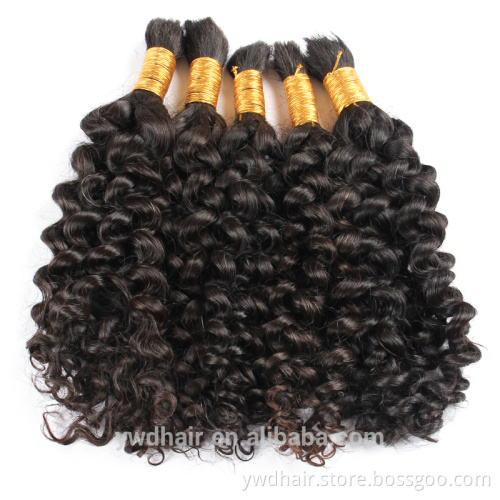 8A Best Unprocessed Raw Virgin Brazilian Hair Kinky Curly Afro Kinky Bulk Human Hair Real Mink Brazilian Hair 10-34inch